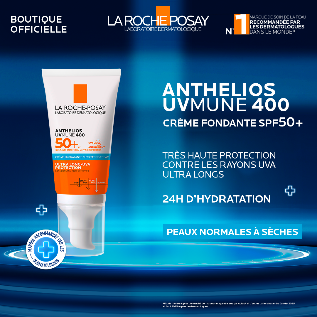 LA ROCHE POSAY ANTHELIOS UVMUNE 400 CREME HYDRATANTE SPF50+ 50mL