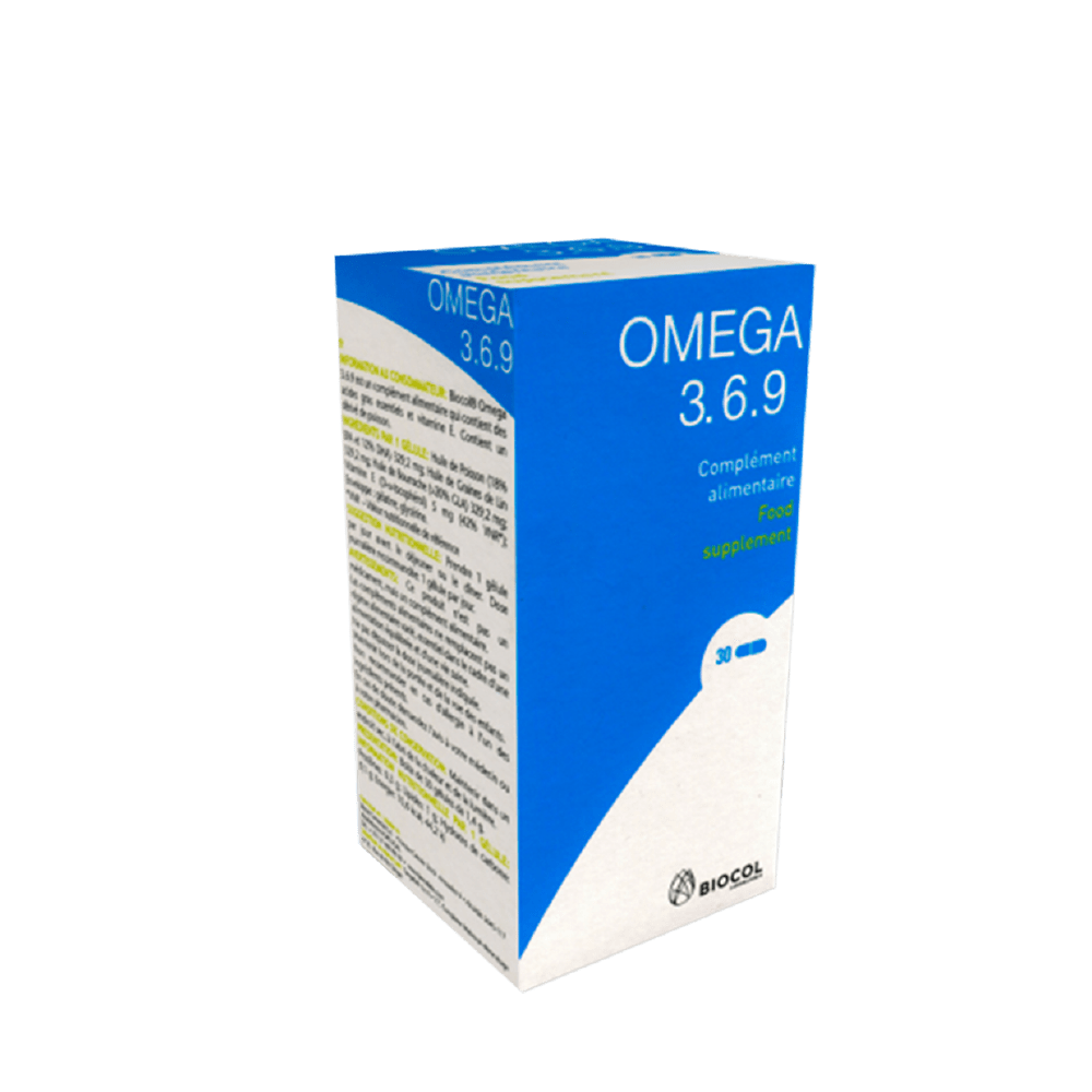 BIOCOL OMEGA 3-6-9 500MG 30 CAPSULES