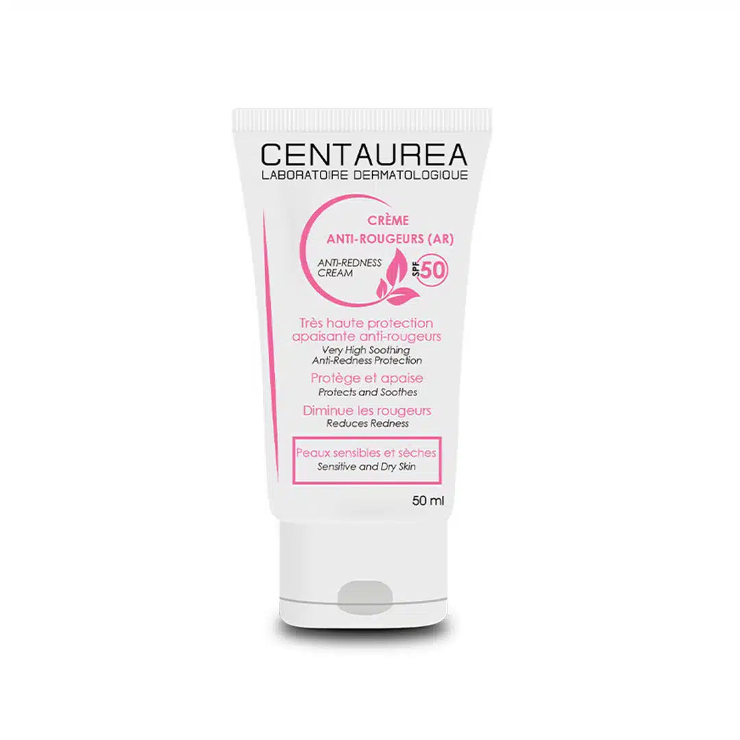 CENTAUREA CREME ANTI ROUGEURS SPF50+ 50ML
