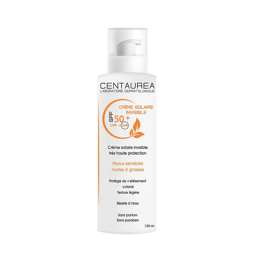 CENTAUREA CRÈME SOLAIRE INVISIBLE SPF 50+ 125ml