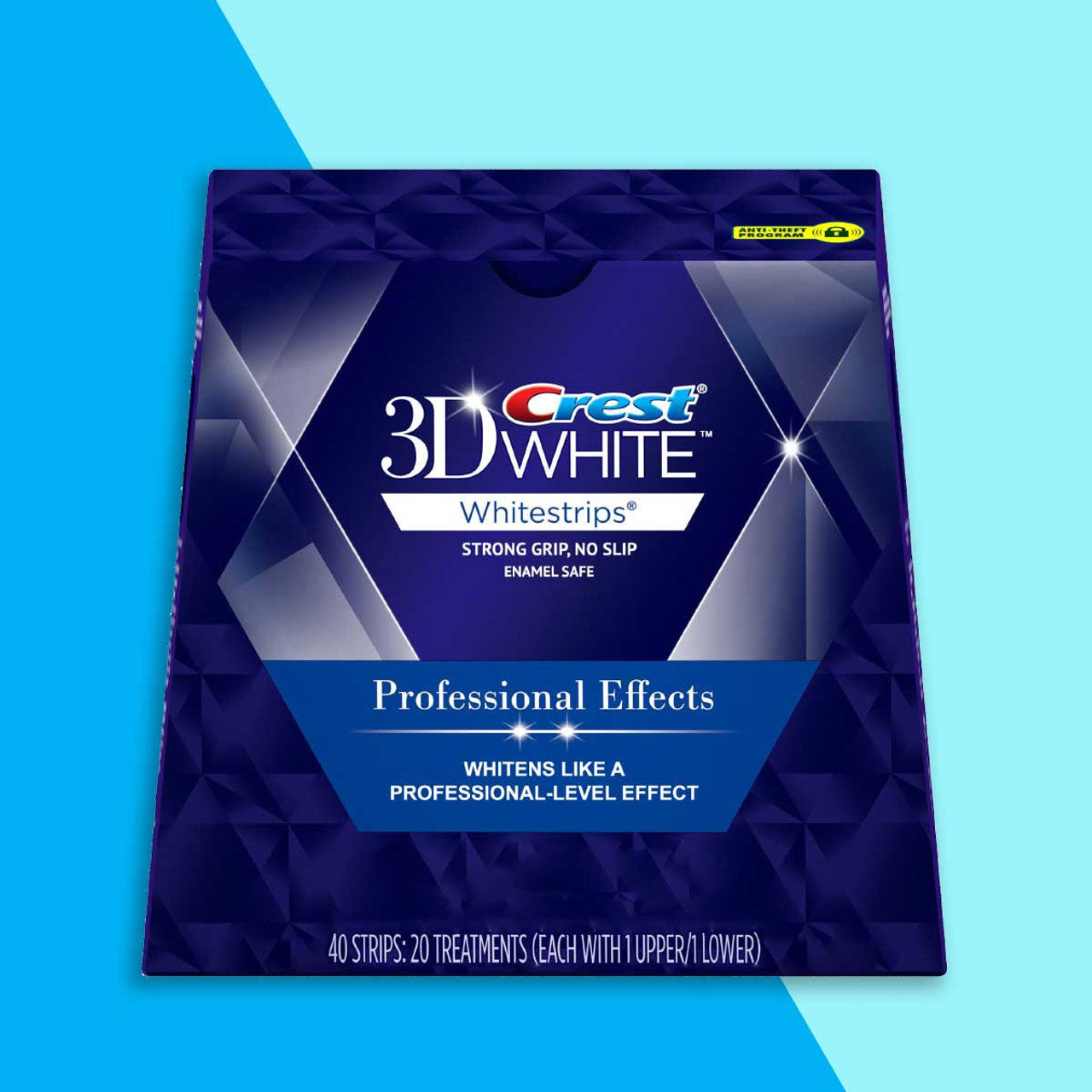CREST 3D WHITESTRIPS LUXE PROFESSIONAL EFFECTS 20 UNITÉS