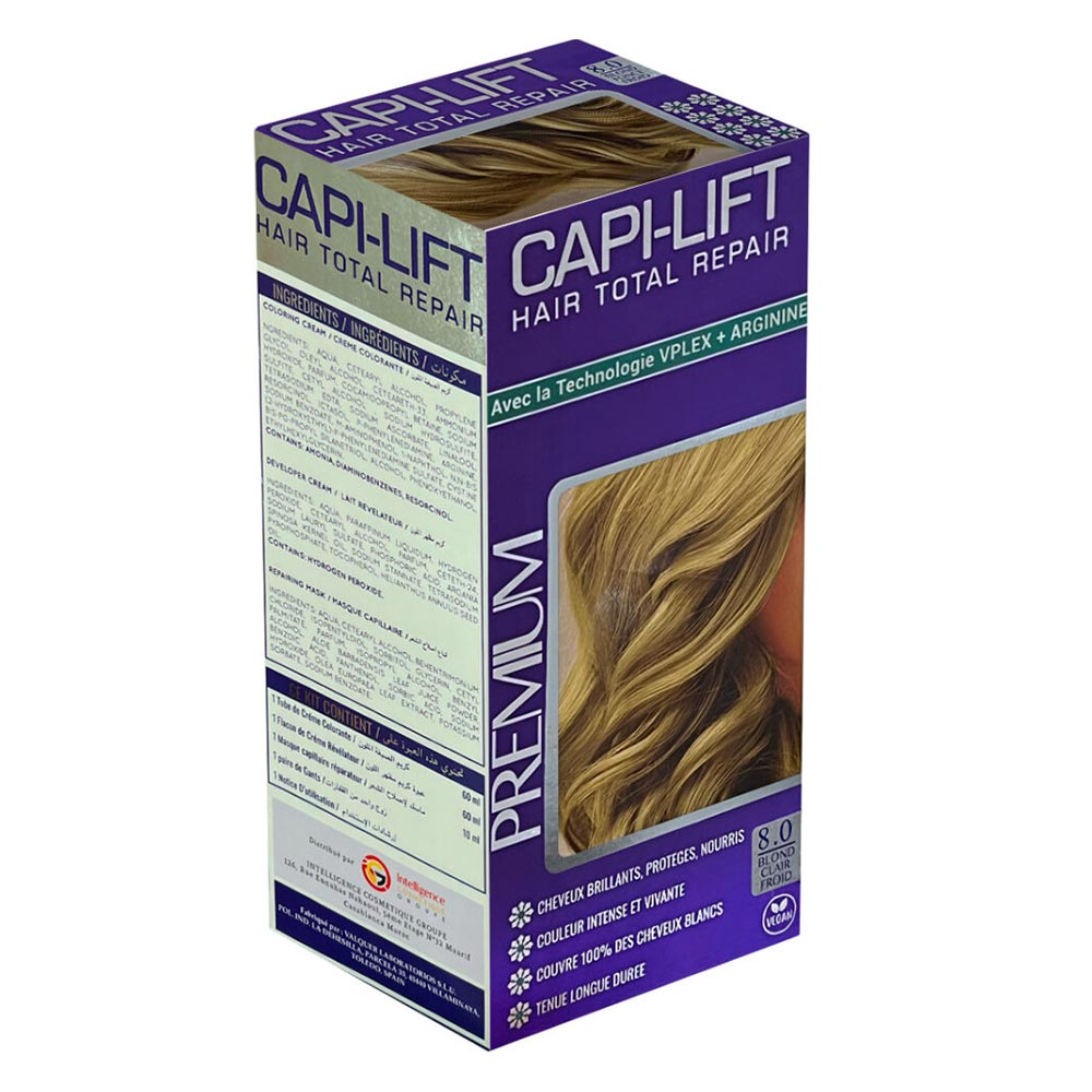 CAPILIFT COLORATION HAIR TOTAL REPAIR N8