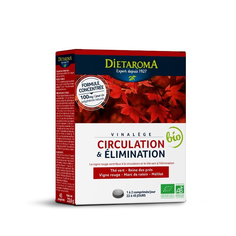 DIETAROMA VINALÈGE DOUBLE ACTION COMPRIMÉS BIO