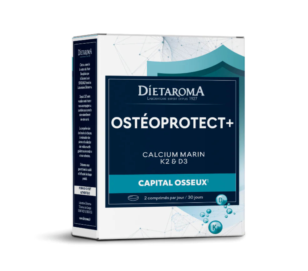 DIETAROMA OSTÉOPROTECT + CALCIUM MARIN + K2 & D3