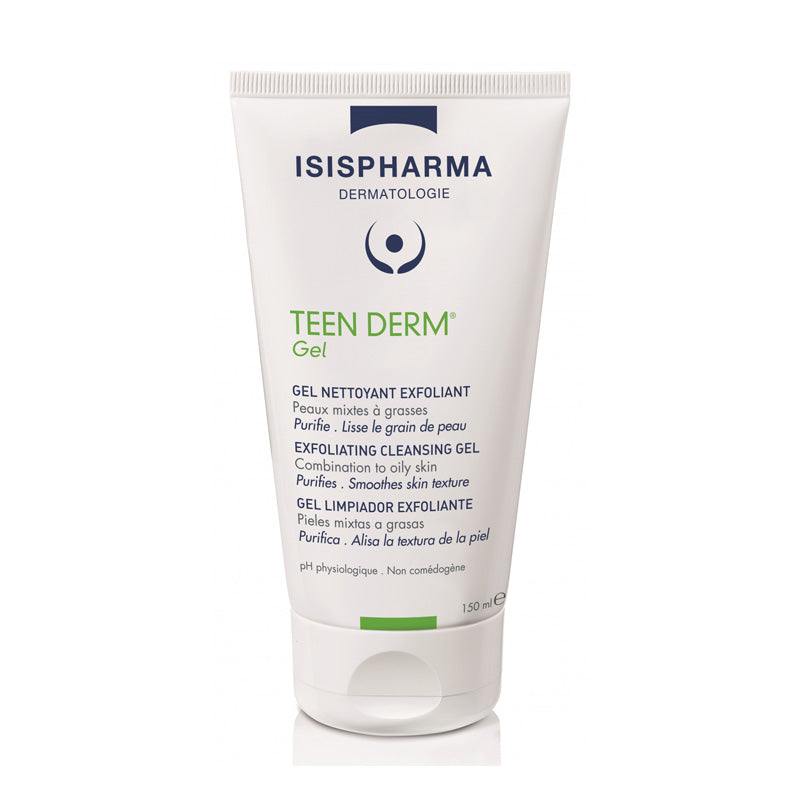 ISISPHARMA TEEN DERM GEL NETTOYANT EXFOLIANT 150mL