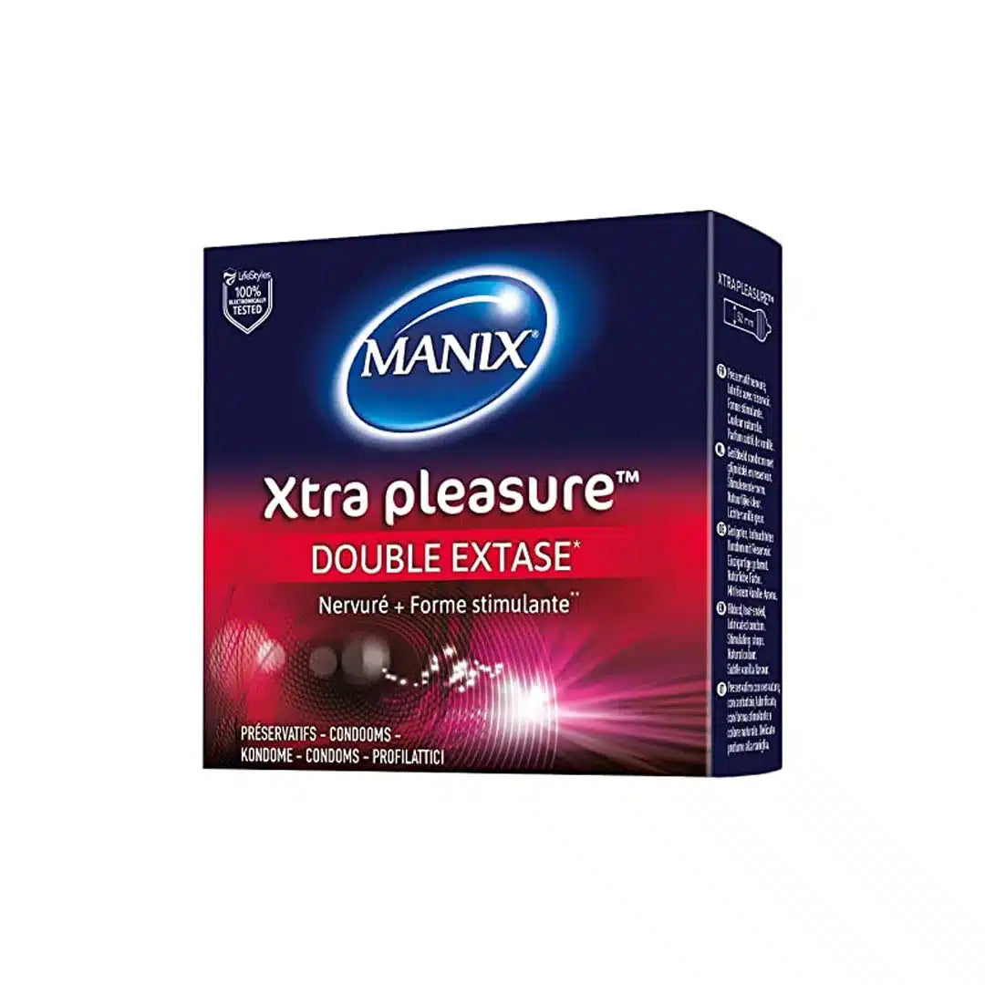 MANIX XTRA PLEASURE DOUBLE EXTASE