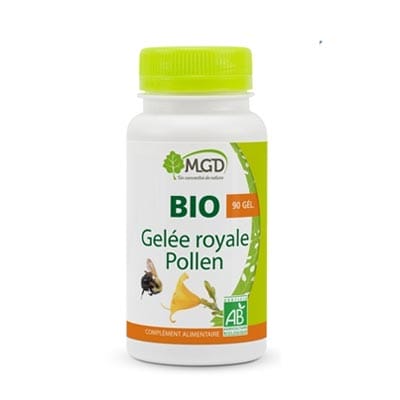 MGD GELEE ROYALE POLLEN BIO 90 GELULES