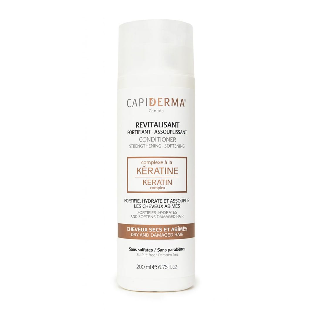 CAPIDERMA REVITALISANT APRES SHAMPOING A LA KERATINE 200mL
