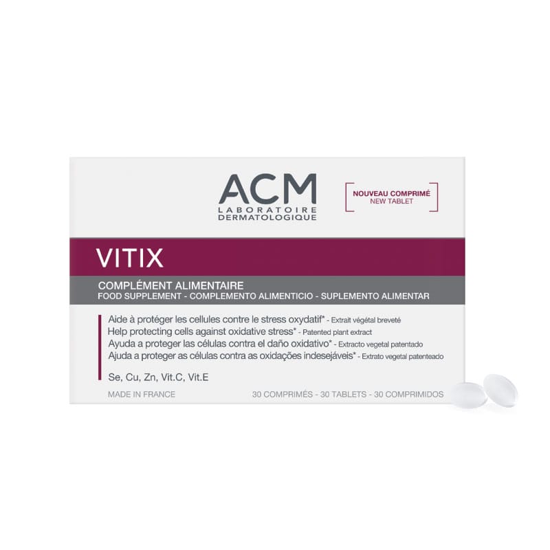 ACM VITIX COMPLÉMENT ALIMENTAIRE 30 COMPRIMÉS