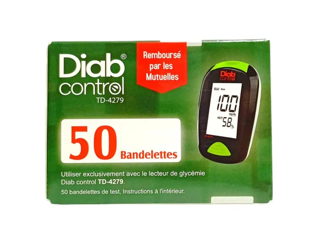 DIAB CONTROL BANDLETTE 50UNITE