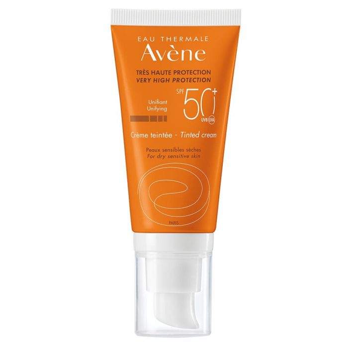 AVÈNE SOLAIRE CREME TEINTEE SPF50+ 50 ML