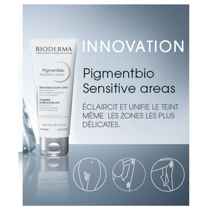 BIODERMA PIGMENTBIO SENSITIVE AREAS 75ML