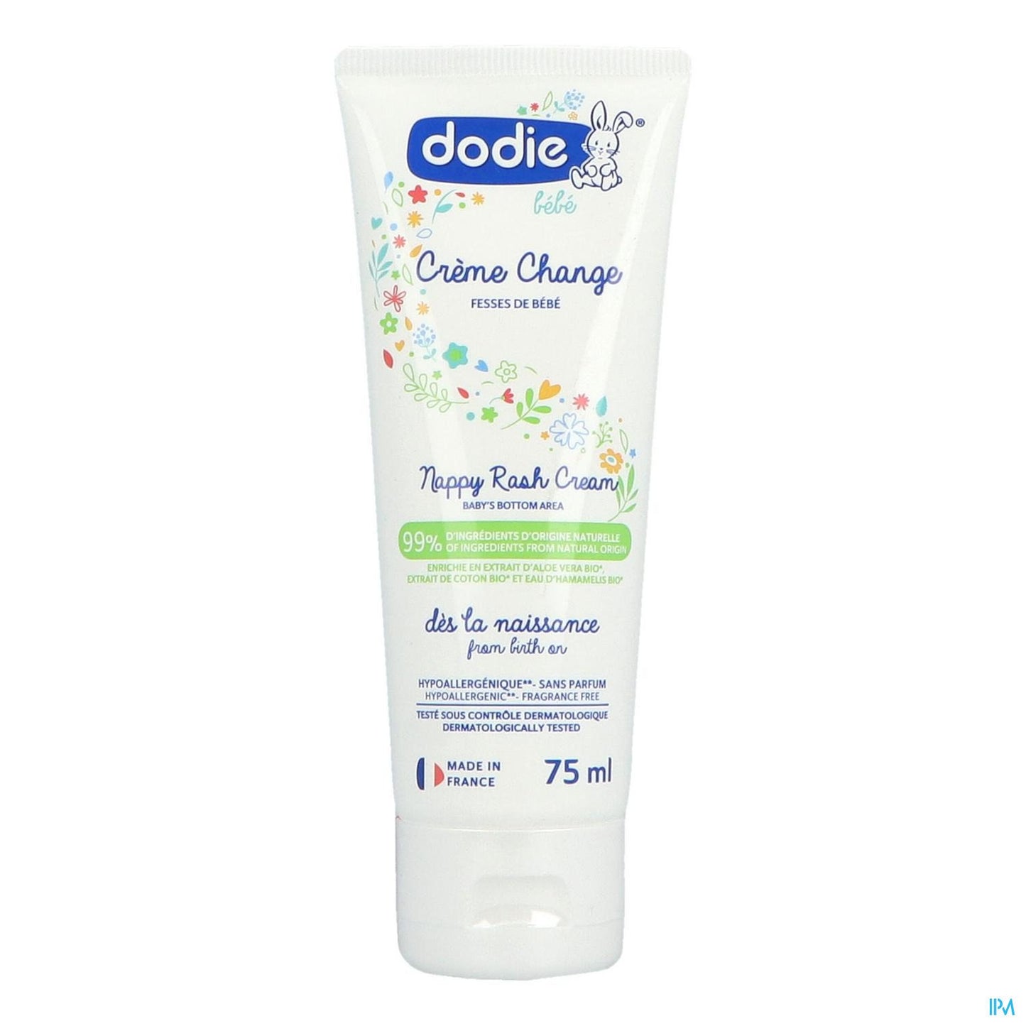 DODIE CREME DE CHANGE SANS PARFUM 75ml