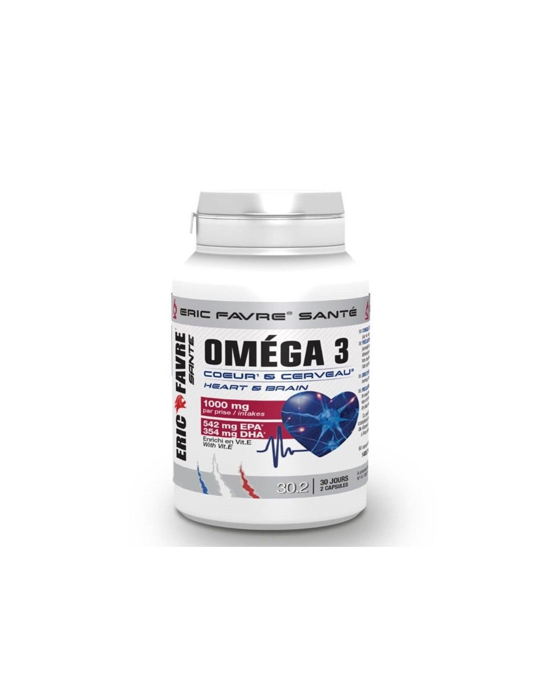 ERIC FAVRE OMEGA 3 1000mg 60 CAPSULES