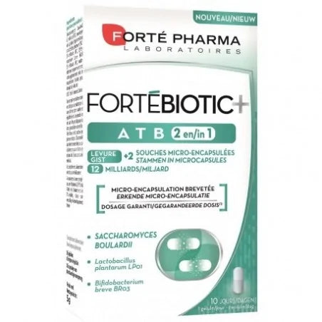 FORTE PHARMA FORTÉBIOTIC+ ATB 10 GELULES