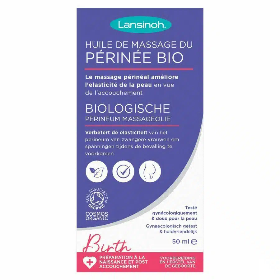 LANSINOH HUILE DE MASSAGE DU PÉRINÉE BIO