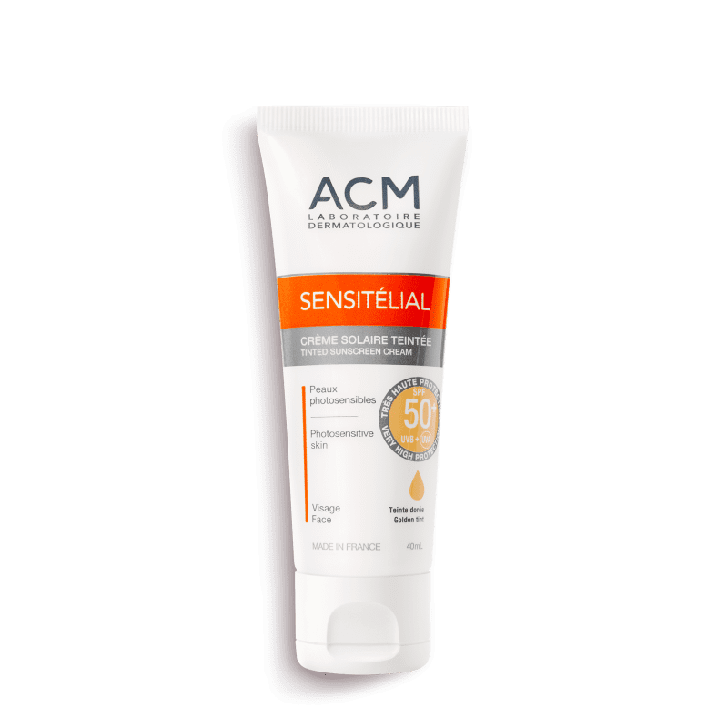 ACM SENSITÉLIAL CRÈME TEINTE DORÉE SOLAIRE SPF 50+ 40ml