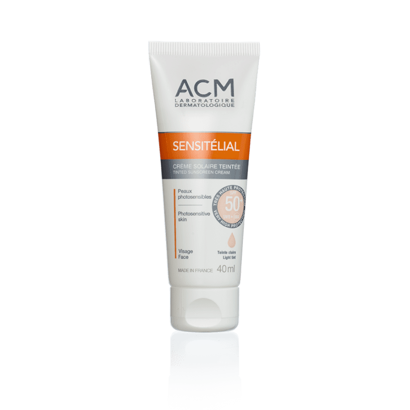 ACM SENSITÉLIAL CRÈME TEINTE CLAIRE SOLAIRE SPF 50+ 40ml