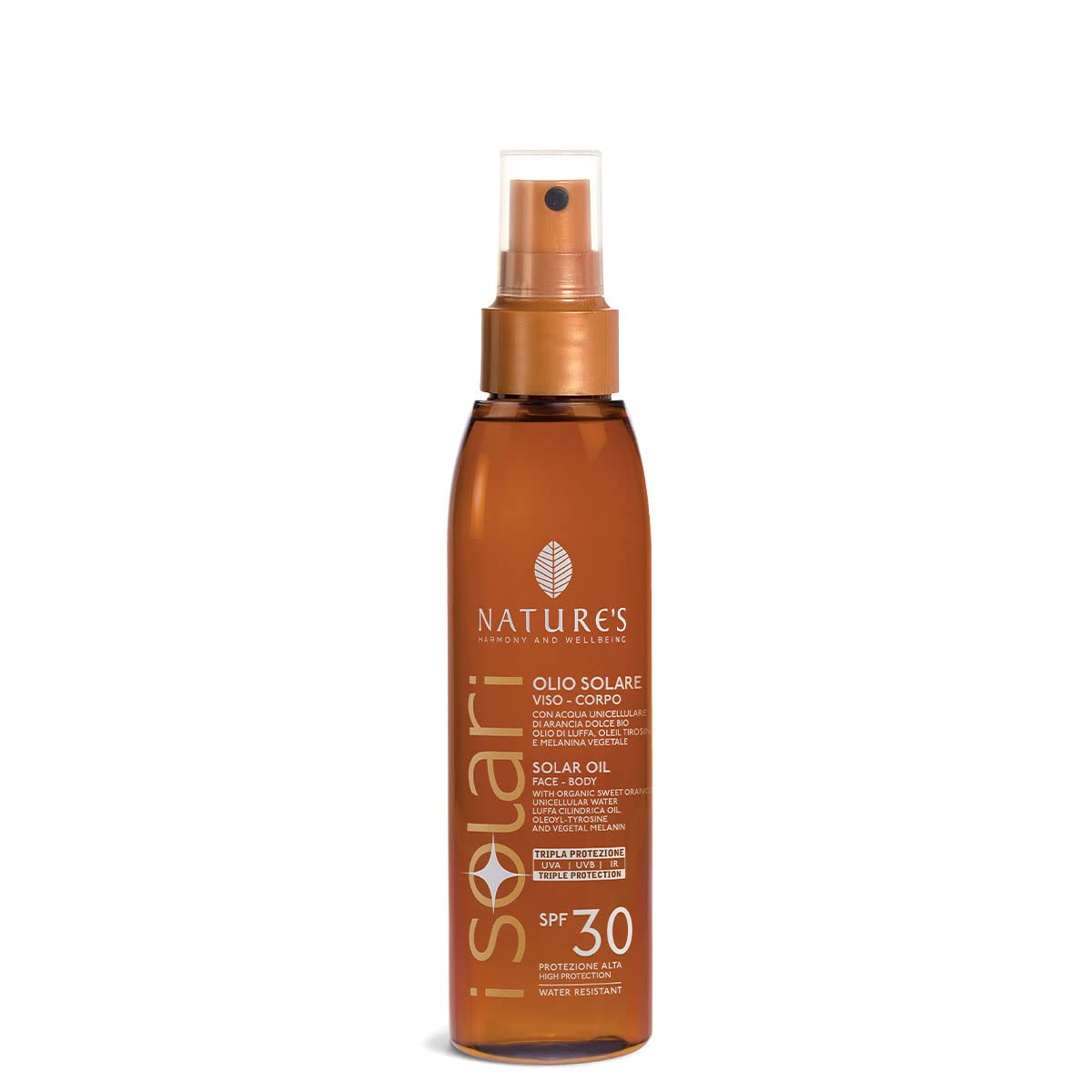 NATURE’S ISOLARI HUILE SOLAIRE SPF30 150ML