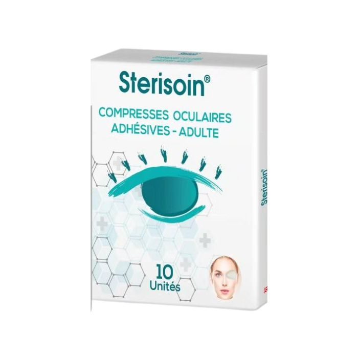 STERISOIN COMPRESSES OCULAIRES /10 UNITES