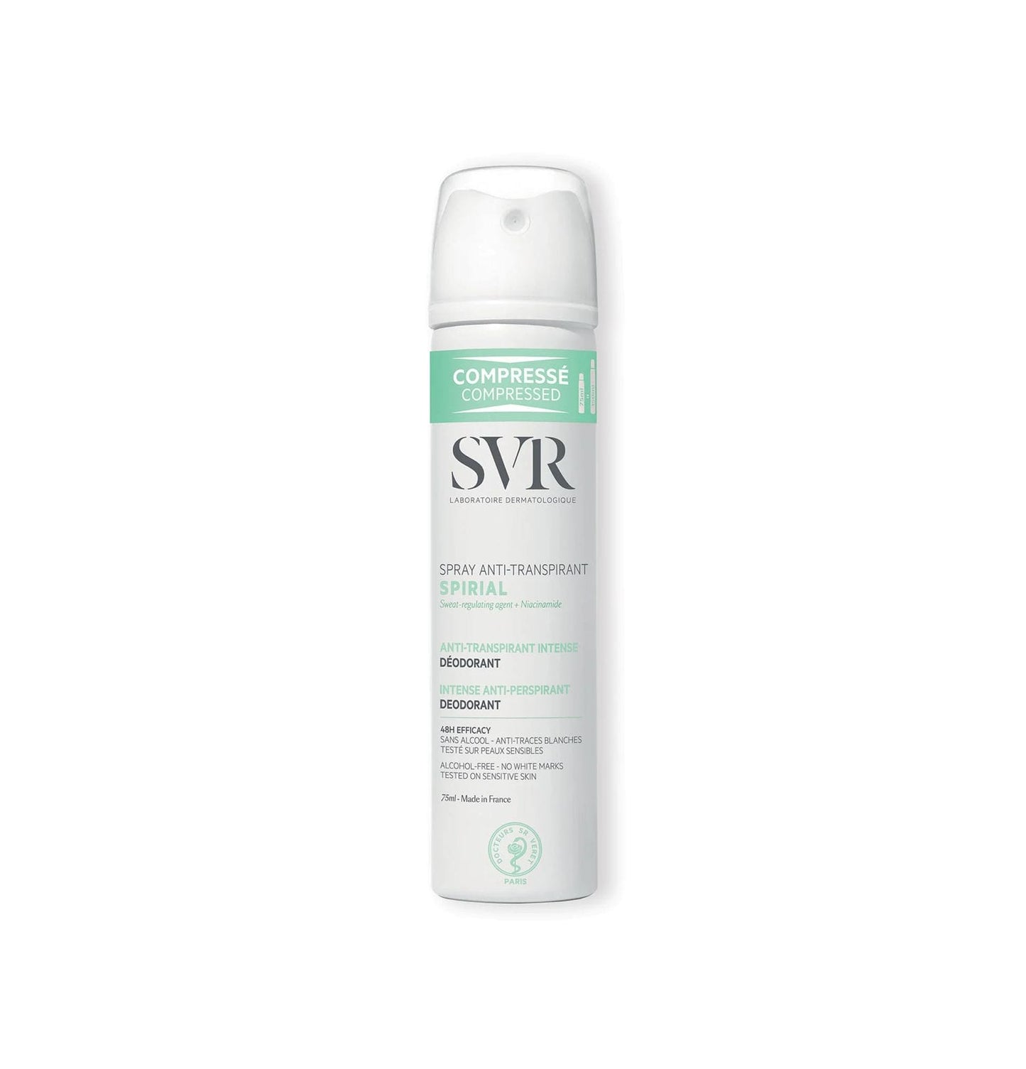 SVR SPIRIAL SPRAY ANTI-TRANSPIRANT 75ML