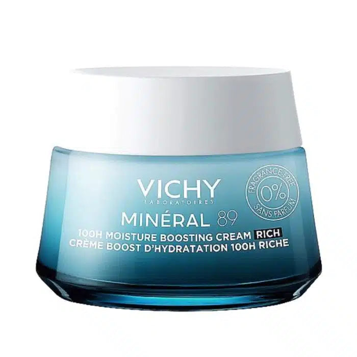 VICHY MINERAL 89 CRÈME BOOST D’HYDRATATION 100H RICHE