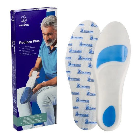 Semelles Pedipro Plus anti choc à inserts anatomiques