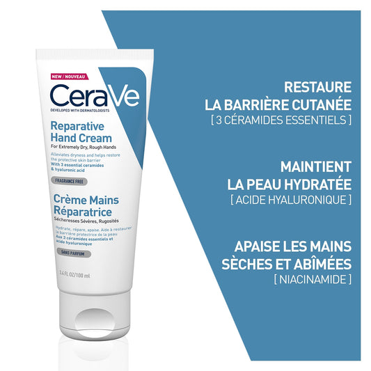 CERAVE CRÈME MAINS RÉPARATRICE