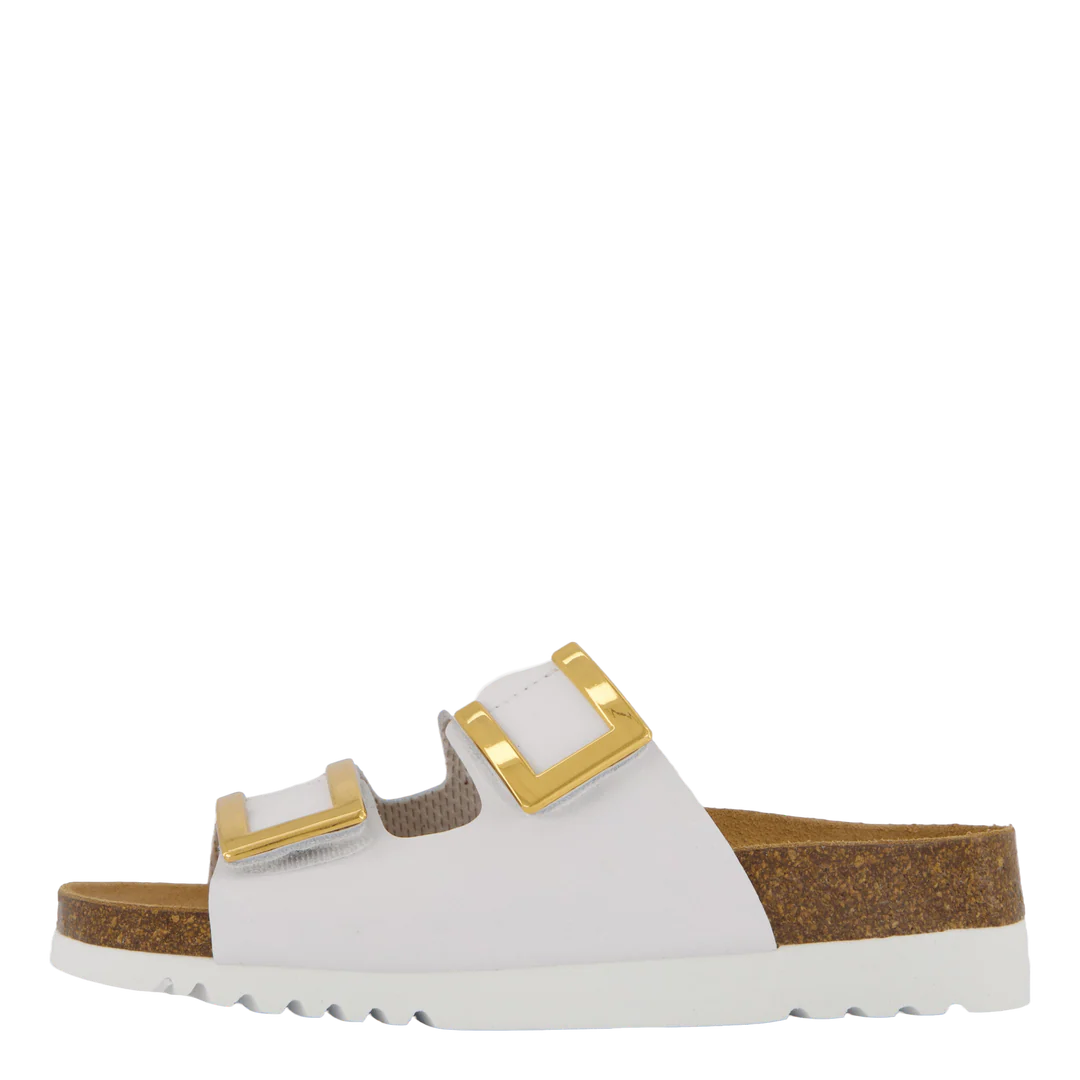 Sandale Monterey 2 straps Blanche
