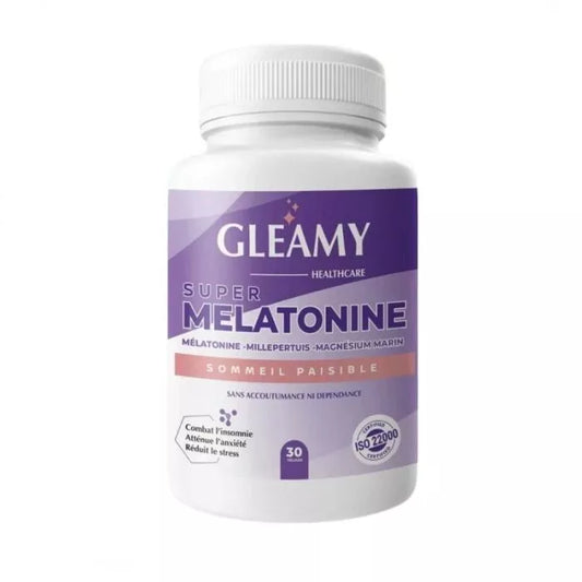 GLEAMY SUPER MÉLATONINE CURE 1 MOIS