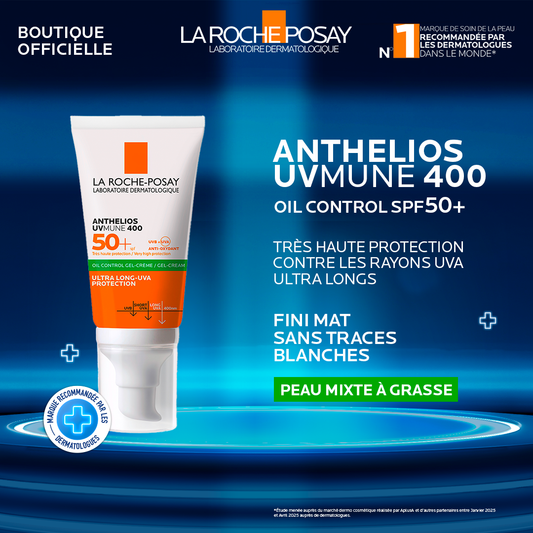 LA ROCHE POSAY ANTHELIOS UVMUNE 400 GEL-CRÈME INVISIBLE SPF50+