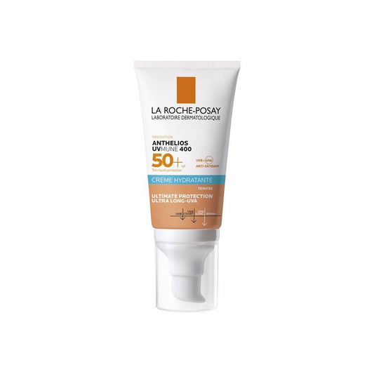 LA ROCHE POSAY ANTHELIOS UVMUNE 400 CREME HYDRATANTE SPF50+ TEINTE 50mL
