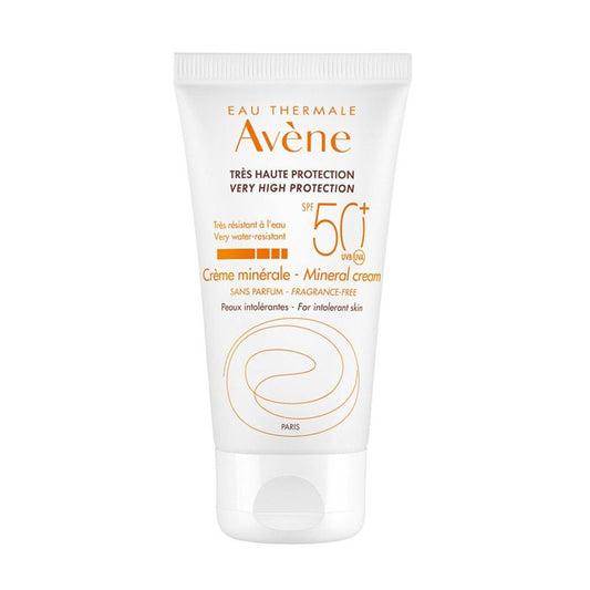 AVÈNE SOLAIRE CREME MINERALE SPF50+ 50mL