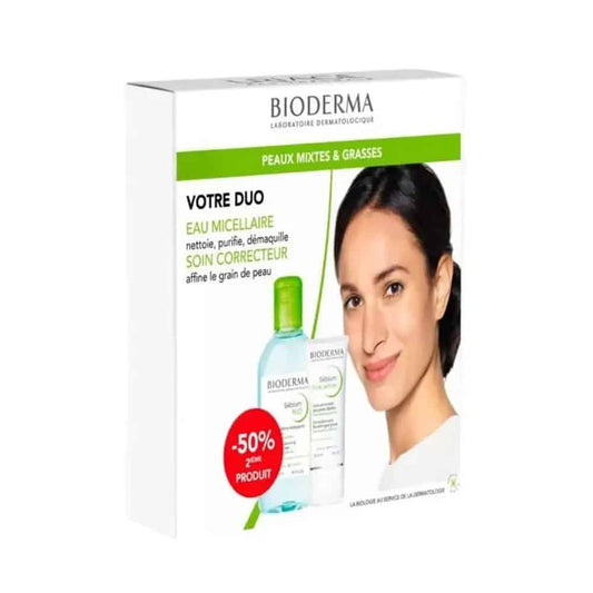 BIODERMA DUO SEBIUM PORE REFINER 30ML+SEBIUM H2O 250ML