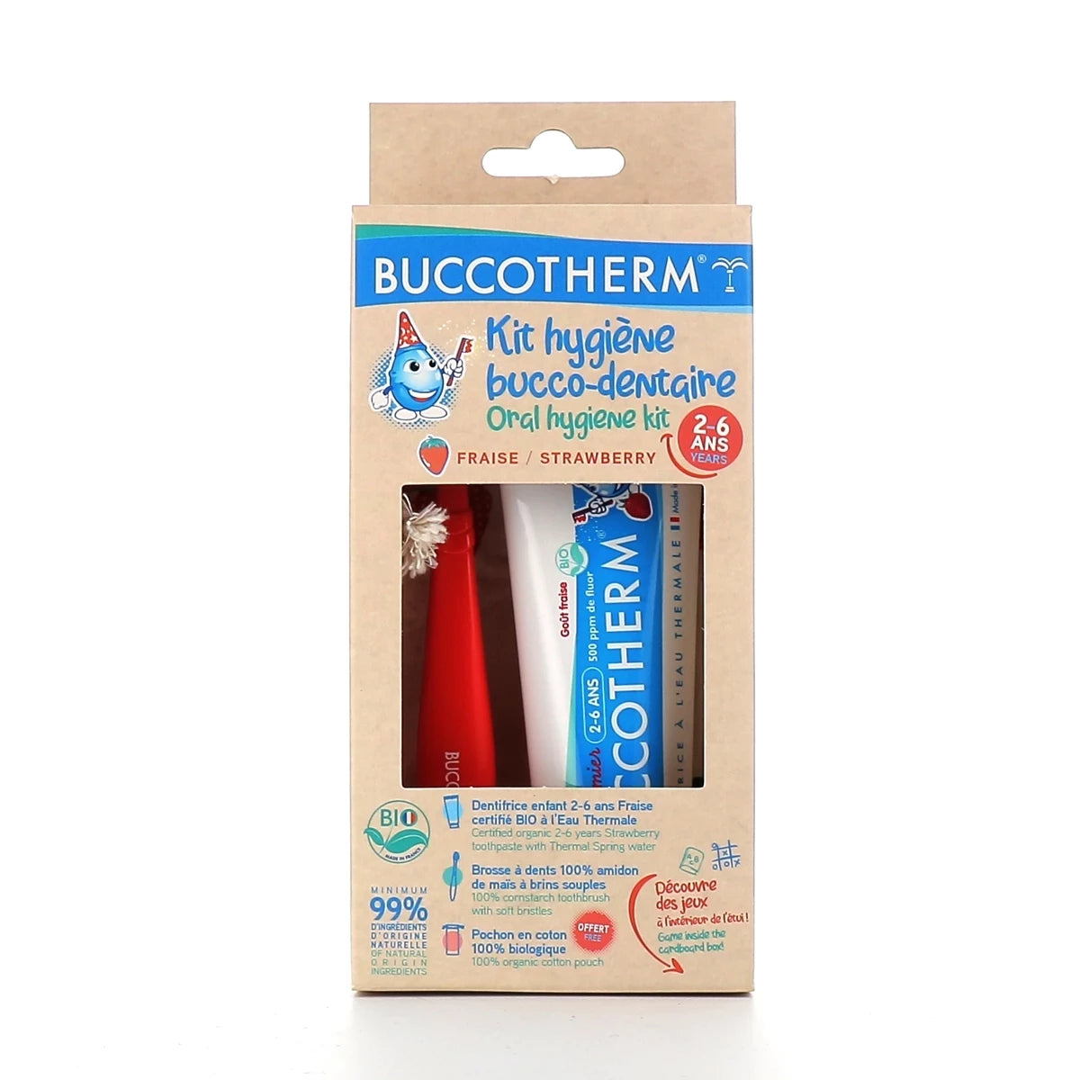 BUCCOTHERM KIT HYGIÈNE BUCCO-DENTAIRE ENFANT