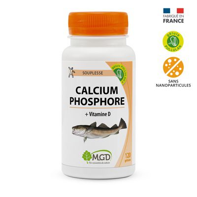 MGD CALCIUM PHOSPHORE ET VITAMINE D 120 GELULES