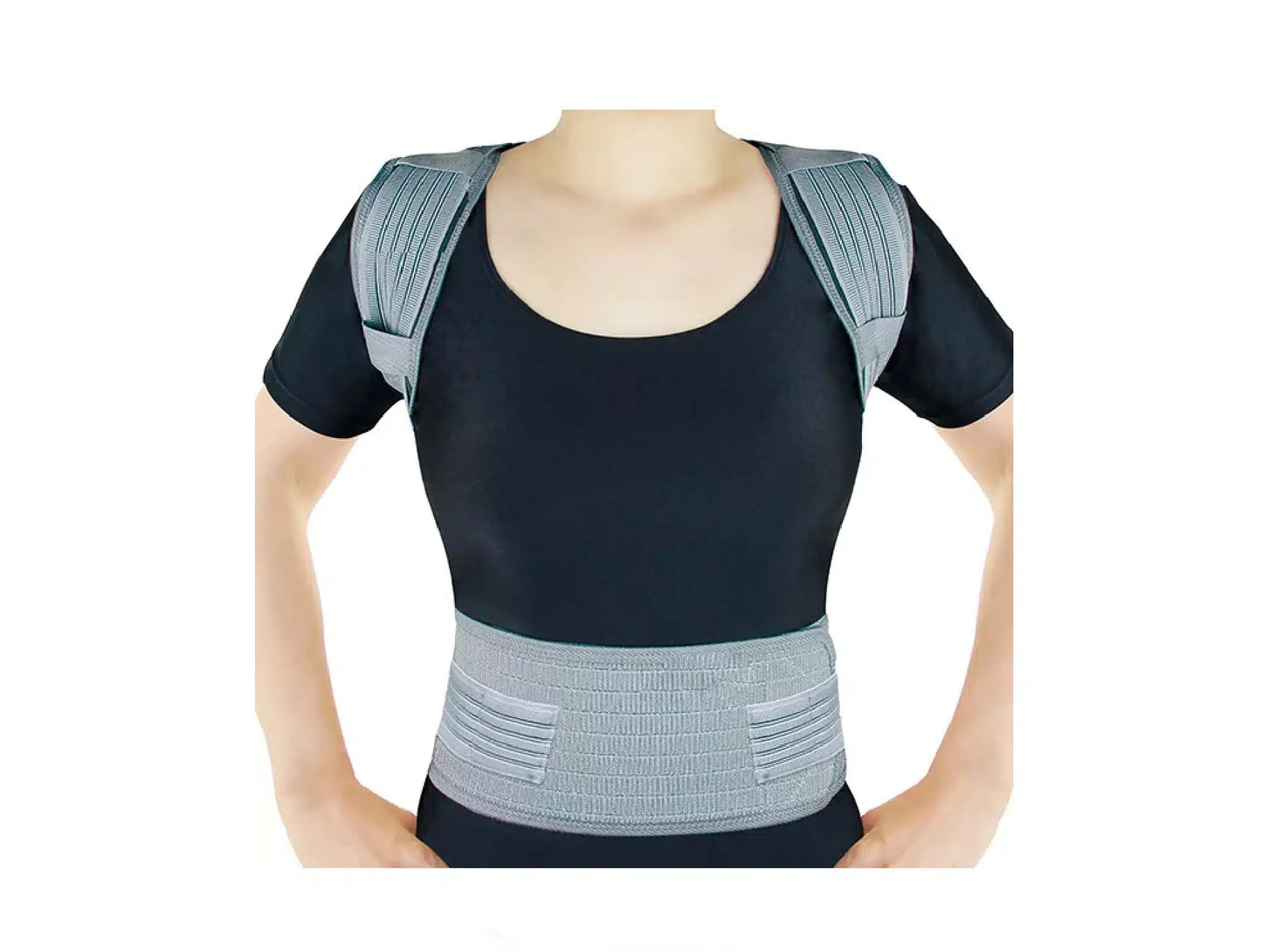 Ceinture haute avec soutien claviculaire
