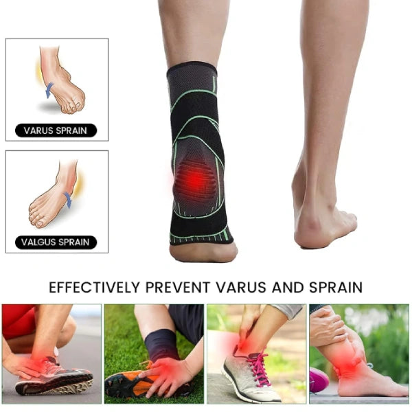 Chaussette Orthopédique de Compression Plantaire – Soutien de Cheville et Pied