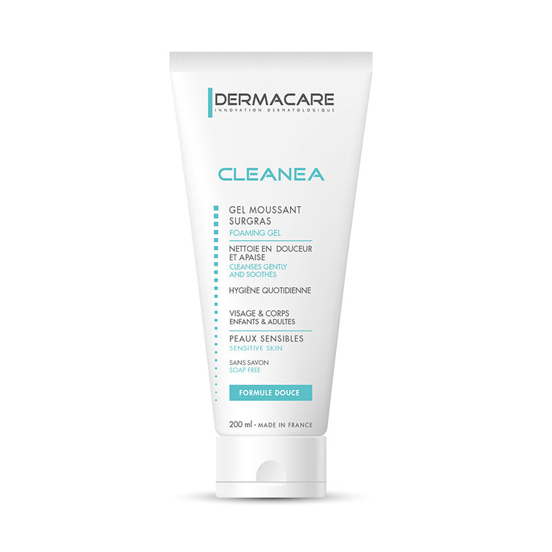 DERMACARE CLEANEA GEL MOUSSANT SURGRAS