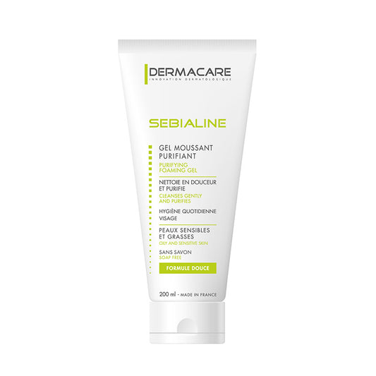 DERMACARE SEBIALINE GEL MOUSSANT PURIFIANT 200mL