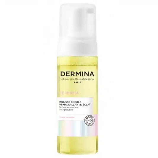 DERMINA DEFENSIA MOUSSE D’HUILE NETTOYANTE ÉCLAT 150ML