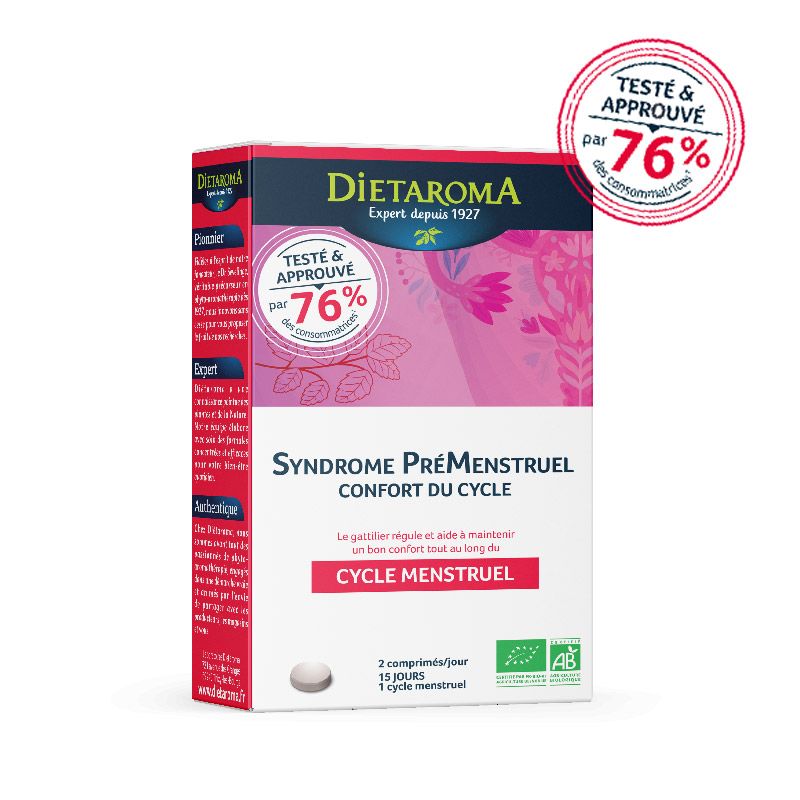 DIETAROMA SYNDROME PRÉMENSTRUEL – CONFORT DU CYCLE