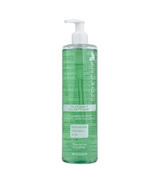 DERMOCARE GEL NETTOYANT ECLAIRCISSANT
