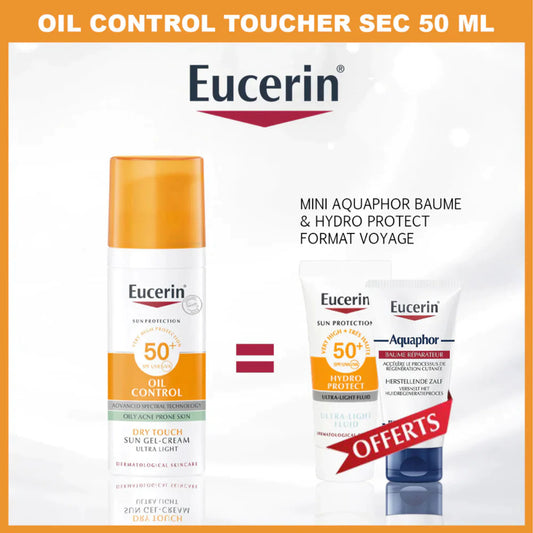 EUCERIN SUN PROTECTION OIL CONTROL GEL-CRÈME SPF50+ 50mL