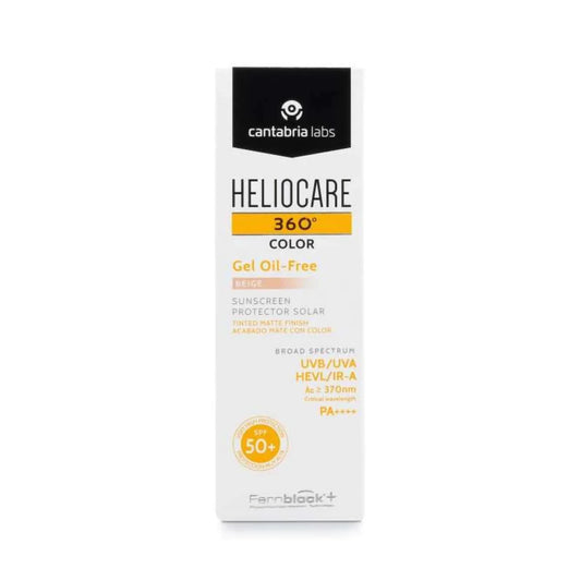 HELIOCARE 360 GEL OIL-FREE BEIGE SPF50+