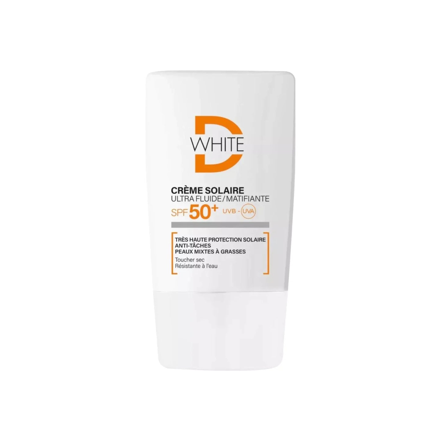 D-WHITE CRÈME SOLAIRE ULTRA FLUIDE MATIFIANTE SPF50+ 40ML