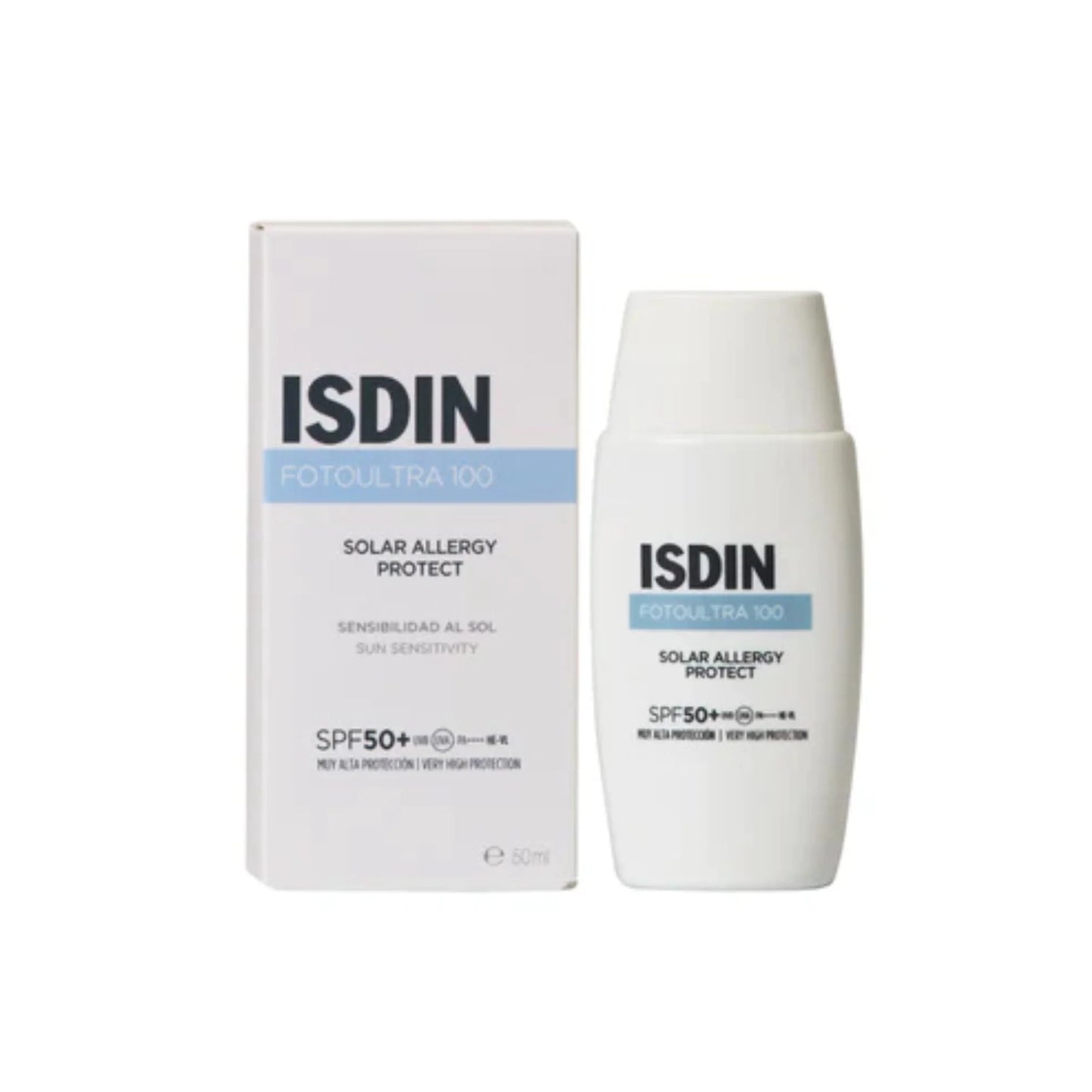 ISDIN FOTOULTRA 100 SOLAR ALLERGYSOLAR ALLERGY PROTECT SPF 50+ 50ML