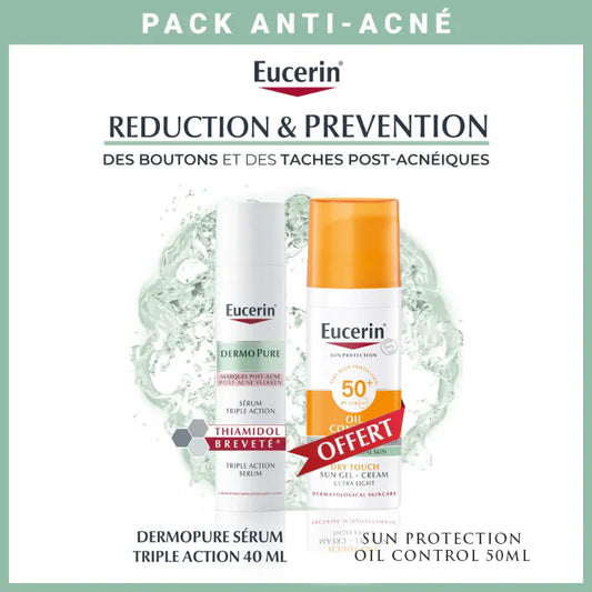 EUCERIN DERMOPURE SERUM TRIPLE ACTION PACK PROMO 40mL