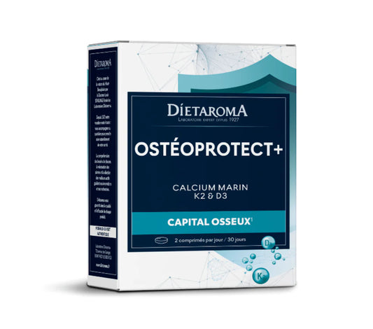 DIETAROMA OSTÉOPROTECT + CALCIUM MARIN + K2 & D3