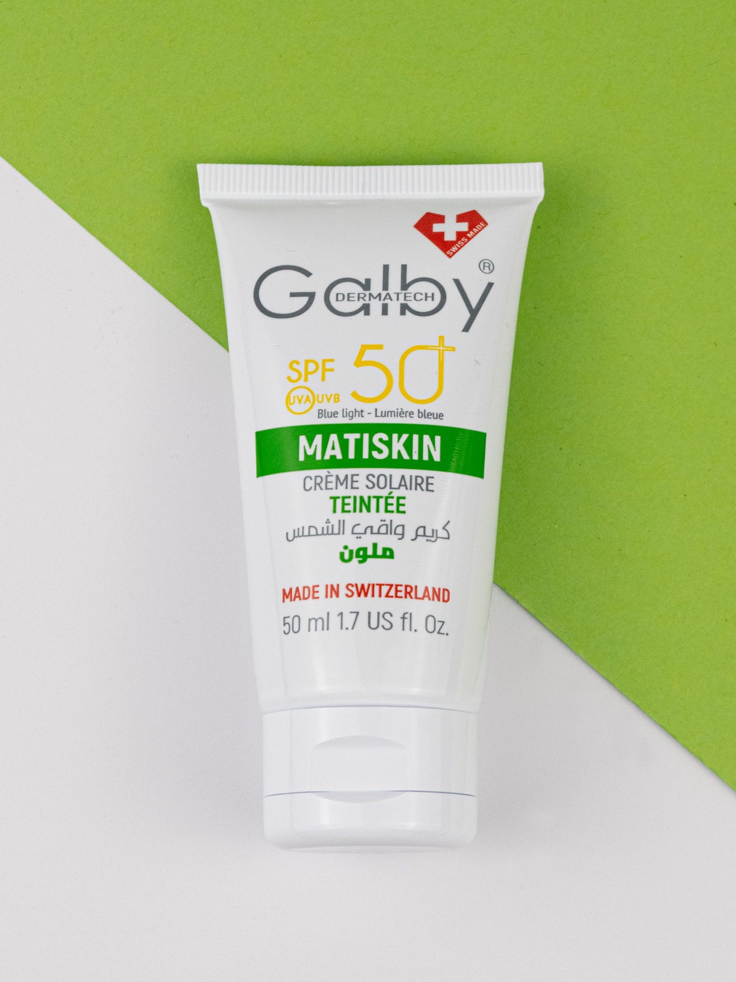GALBY DERMATECH MATISKIN CRÈME SOLAIRE TEINTEE SPF 50+